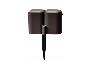 PP.PALISADA OGRODOWA SNAIL BRĄZ 1,9m....