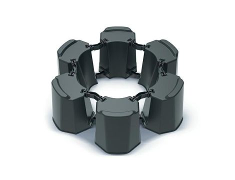 PP.PODSTAWA DO POJEMNIKA NA DESZCZÓWKĘ IBAS6S ANTRACYT