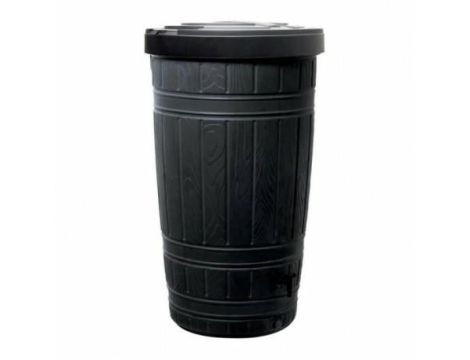 PP.POJEMNIK NA DESZCZÓWKĘ 265L CZARNY WOODCAN - 2