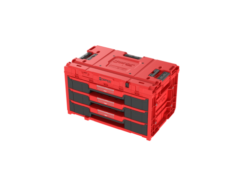 QBRICK SYSTEM ONE DRAWER 3 TOOLBOX 2.0 RED ULTRA HD CUSTOM