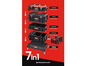 QBRICK SYSTEM TWO ZESTAW 7 w 1 595 x 395 x 825