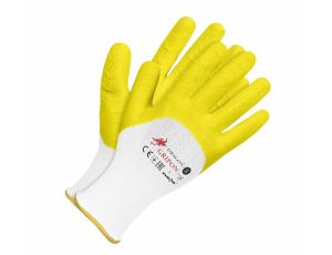 RĘKAWICE GUMA-ŻÓŁTE GRIPON  ROZ -  7