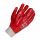 RĘKAWICE PCV  CZERWONE  ROZ - 10
