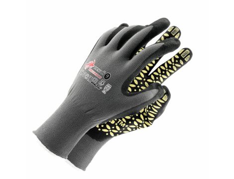 RĘKAWICE ROBOCZE DRAGON  ROZ-  9  CZARNO-ŻÓŁTE