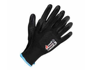 RĘKAWICE ROBOCZE DRAGON PU  ROZ-  6  CZARNE