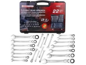 KLUCZ PŁASKO-O.GRZ.PRZEGUB.kpl. 22szt.  /FORCEKRAFT