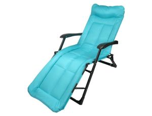 LEŻAK SKŁADANY (JASNONIEBIESKI) DO 200KG / ISMA