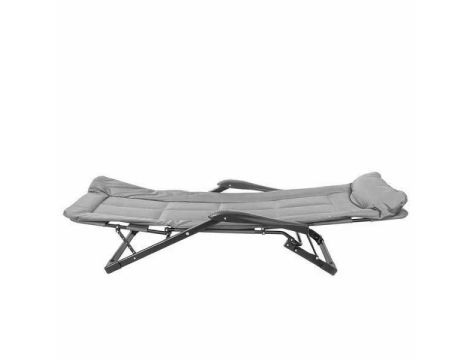 LEŻAK SKŁADANY (SZARY) DO 200KG / FORSAGE - 2