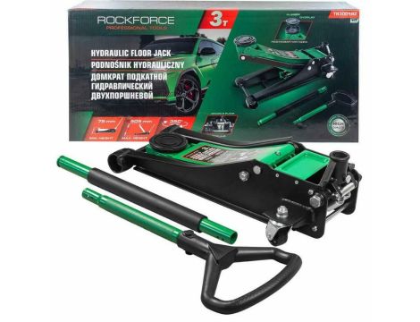 ROCKFORCE DŹWIGNIK "ŻABA"  3T  75-505mm NISKI