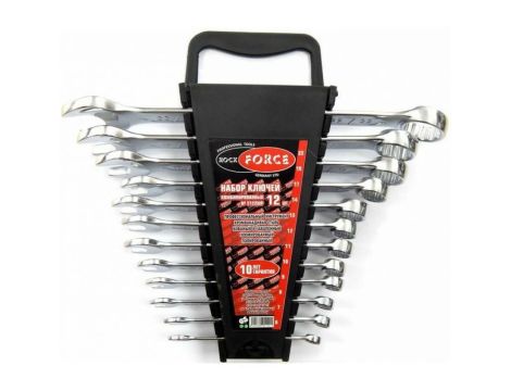 ROCKFORCE KLUCZ PŁASKO-OCZKOWY kpl.12el. (6-22mm)