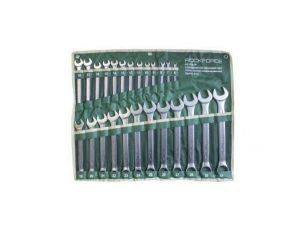 ROCKFORCE KLUCZ PŁASKO-OCZKOWY kpl.25el. (6-32mm)