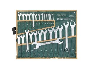 ROCKFORCE KLUCZ PŁASKO-OCZKOWY kpl.25el. (6-32mm) + 36x41mm...