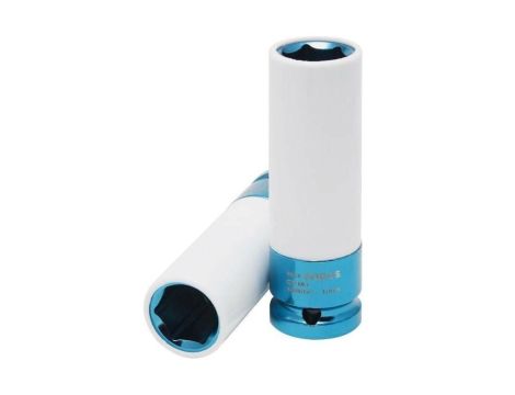 ROCKFORCE NASADKA 1/2" DŁUGA 6-K 17mm  DO ALUFELG Z TULEJĄ