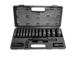 ROCKFORCE NASADKI UDAROWE DŁUGIE 15szt.+1 1/2