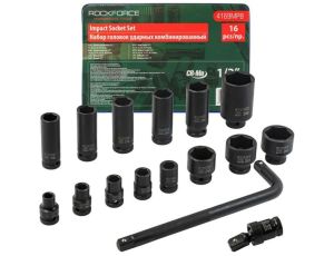 ROCKFORCE NASADKI UDAROWE kpl. 16szt.1/2