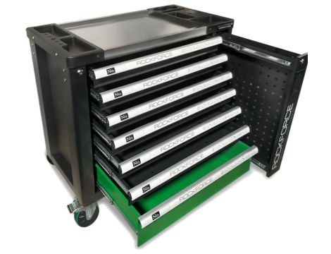 ROCKFORCE WÓZEK WARSZTATOWY+172szt. NARZ.