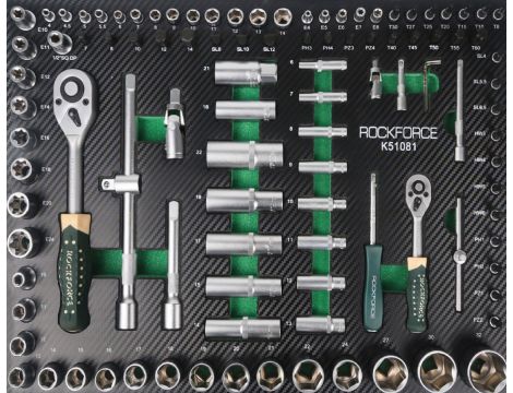 ROCKFORCE WÓZEK WARSZTATOWY+172szt. NARZ. - 4