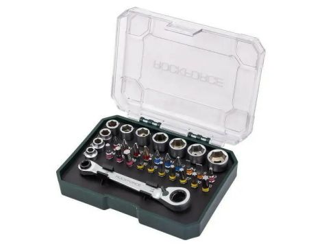 ROCKFORCE ZESTAW BITÓW I NASADEK 31el. 1/4"