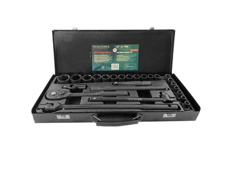 ROCKFORCE ZESTAW KLUCZY UDAR.26el. 1/2"  6KĄT. (8-32mm)