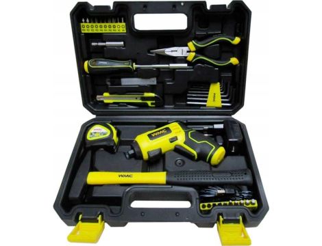 ZESTAW NARZĘDZI Z WKRĘTAKIEM 47el. /WMC...