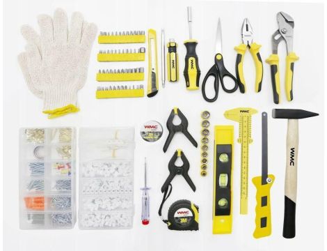 ZESTAW UNIWERSALNY 1200el. 1/4" 6-KĄT....  /WMC - 2