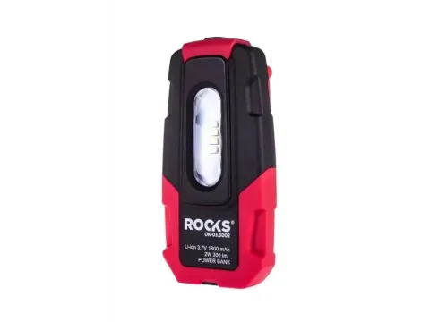 ROOKS LAMPA WARSZTATOWA POCKET Z POWER BANK 2W 300lm