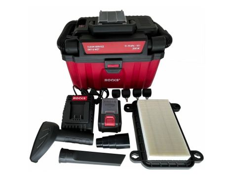 ROOKS ODKURZACZ PRZENOŚNY 20V AQ-ONE DRY&WET - 2