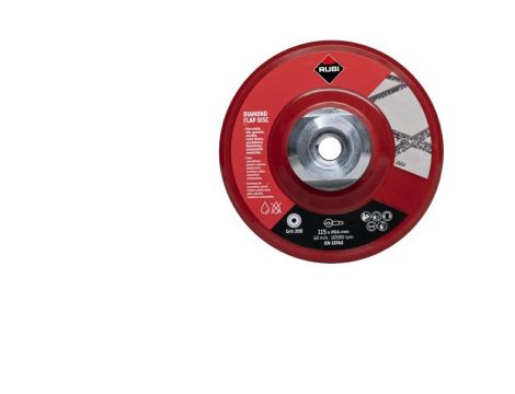 RUBI DIAMENTOWY DYSK ELASTYCZNY 115mm M14 DOKŁADNY FLAP DISC 200