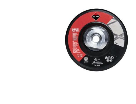 RUBI DIAMENTOWY DYSK ELASTYCZNY 115mm M14 ŚREDNI FLAP DISC 100/120