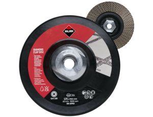 RUBI DIAMENTOWY DYSK ELASTYCZNY 125mm M14 ŚREDNI FLAP DISC 100/120
