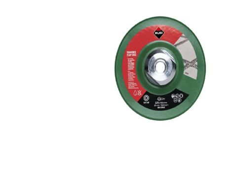 RUBI DIAMENTOWY DYSK ELASTYCZNY 125mm M14 ZGRUBNY FLAP DISC  50/60