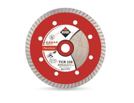 RUBI TARCZA DIAM. TCR 125 SUPERPRO .