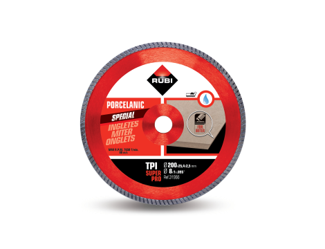 RUBI TARCZA DIAM. TPI 200 SUPERPRO