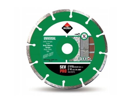 RUBI TARCZA DIAMENTOWA SEV 115 PRO
