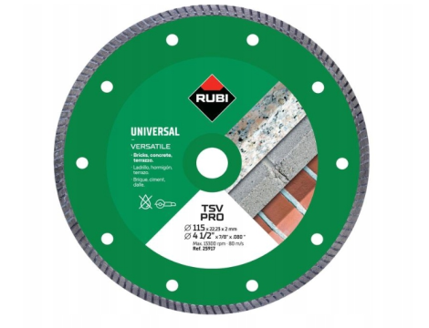 RUBI TARCZA DIAMENTOWA TSV 115 PRO