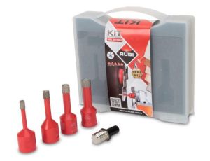 RUBI ZESTAW WIERTEŁ MINI DRYGRES PL 6, 8, 10 i 12 mm