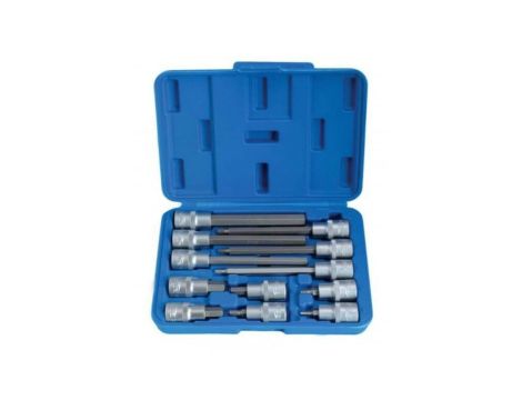 SATRA KLUCZE NASADOWE DŁUGIE HEX 1/2" 12el.