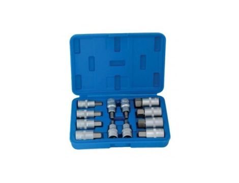 SATRA KLUCZE NASADOWE HEX 1/2" 12el.