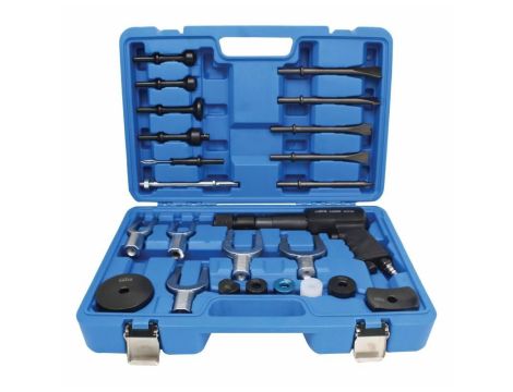 SATRA MŁOTEK PNEUMATYCZNY +DŁUTA GROTY