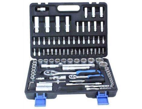 SATRA ZESTAW KLUCZY 1/2”+1/4” 94el.