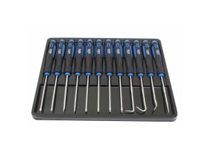 SATRA ZESTAW PRECYZYJNYCH WKRĘTAKÓW I HAKÓW 12el.