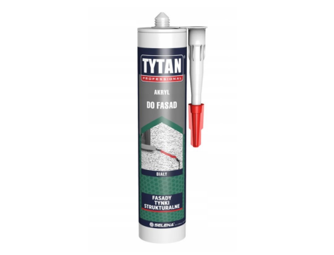 TYTAN AKRYL DO FASAD BIAŁY 280ml PROFESSIONAL