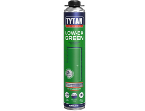 TYTAN PIANA PISTOLETOWA NISKOPRĘŻNA LOW-EX GREEN 750ml PROFESSIONAL