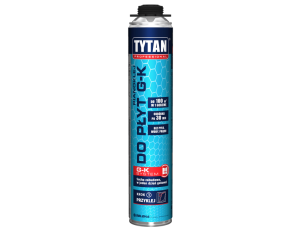 TYTAN PIANOKLEJ PISTOLETOWY DO PŁYT GK 830ml PROFESSIONAL