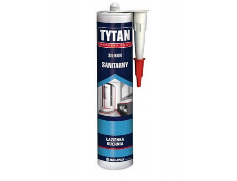 TYTAN SILIKON SANITARNY BIAŁY 280ml PROFESSIONAL
