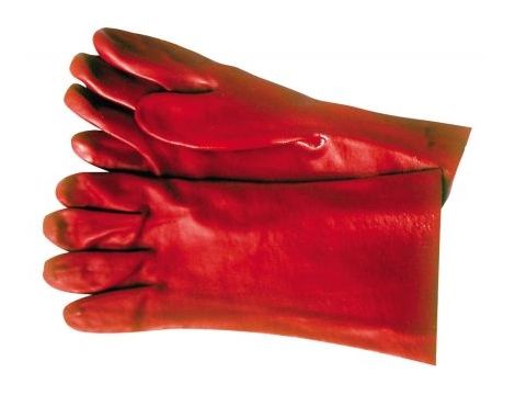 RĘKAWICE PCV DŁUGIE 35cm (3097) - 2