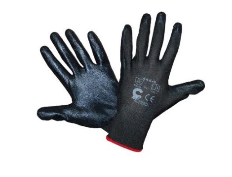 RĘKAWICE ROBOCZE BIRD BLACK ROZ. 11