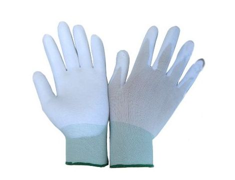 RĘKAWICE ROBOCZE BIRD WHITE ROZ. 8