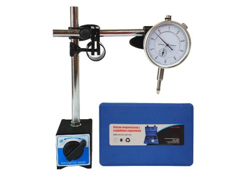 CZUJNIK ZEGAROWY + STATYW /SILVER