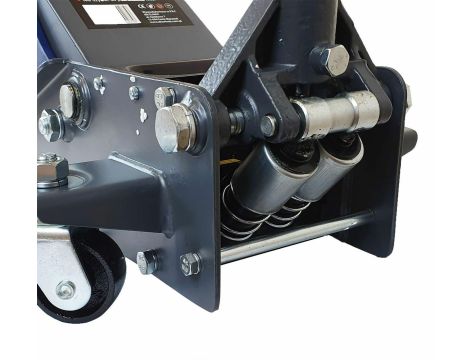 DŹWIGNIK "ŻABA"  3T/NISKI/SILVER/2-TŁOKI NISKOPROFILOWY  75-500mm